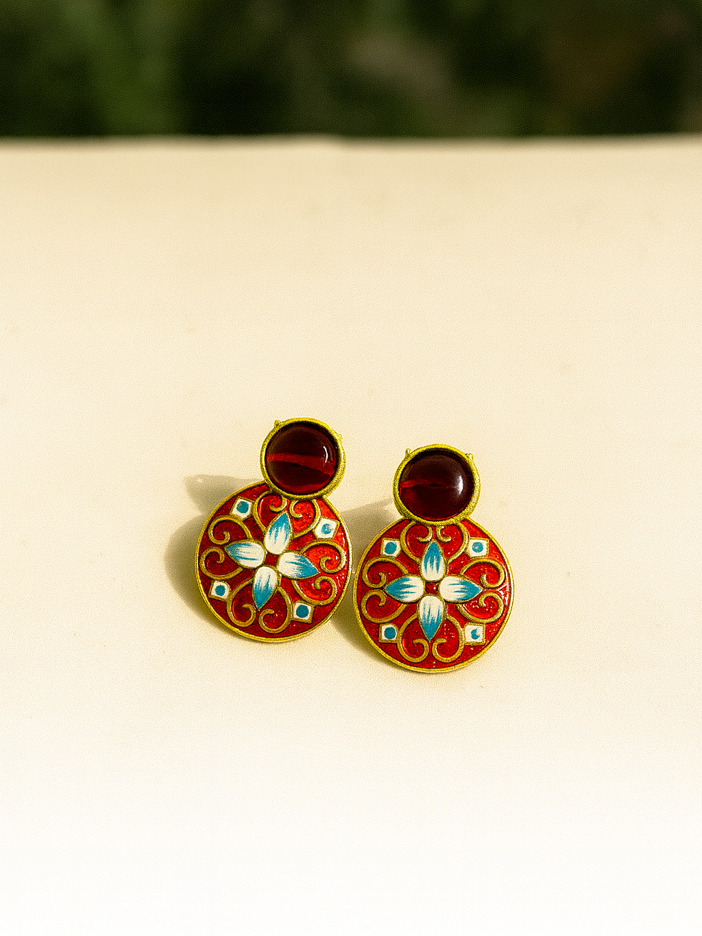 Hand Painted Earring