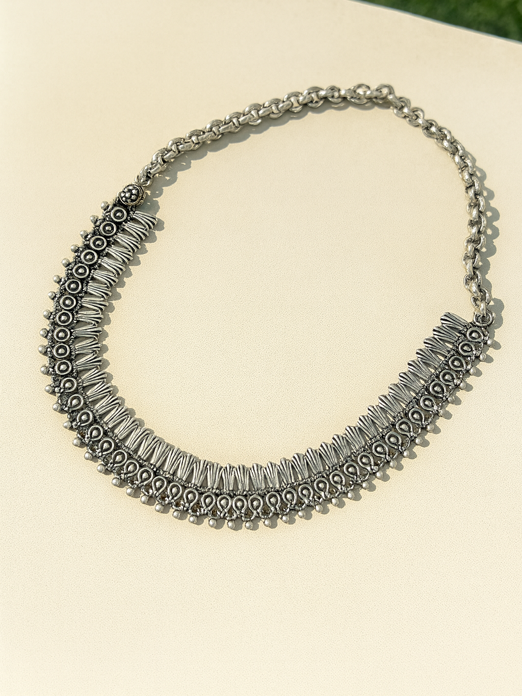 Oxidised Necklace