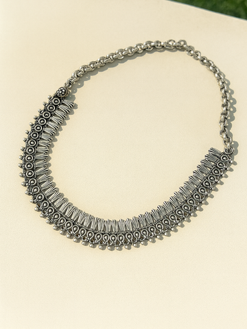 Oxidised Necklace