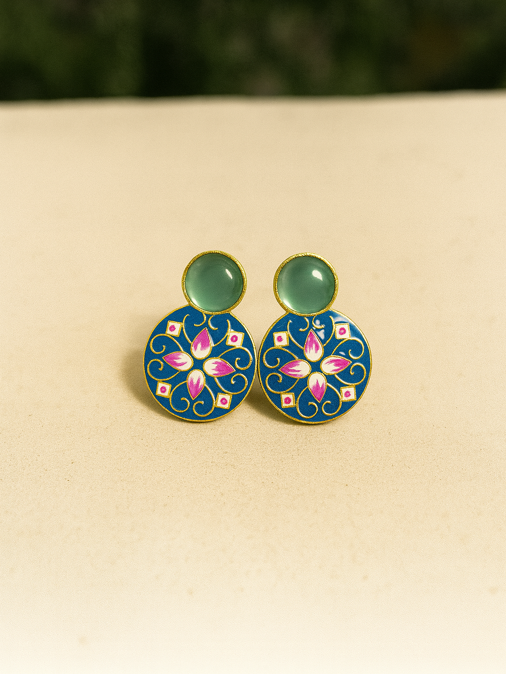Hand Painted Earring