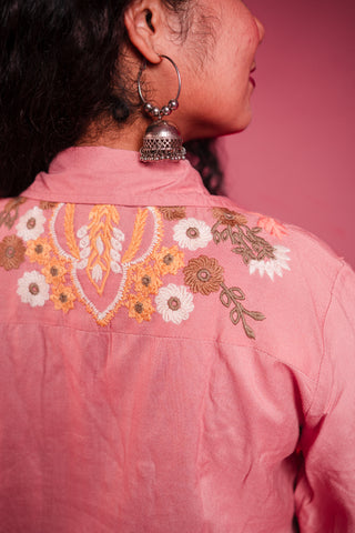 Viscose Coral Tunic