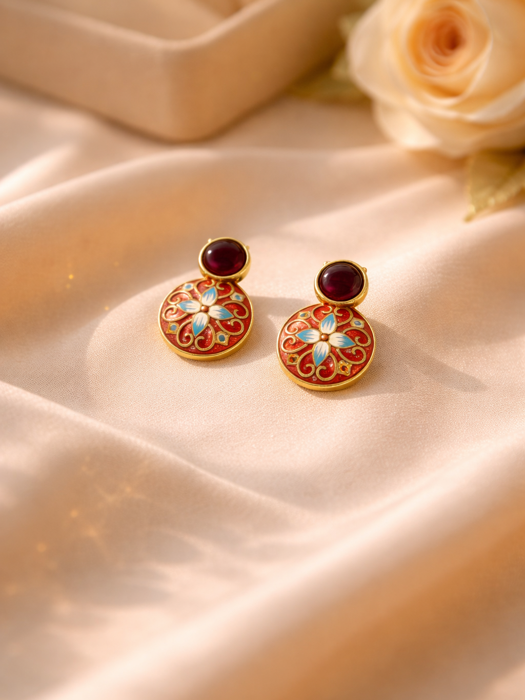 Hand Painted Earring