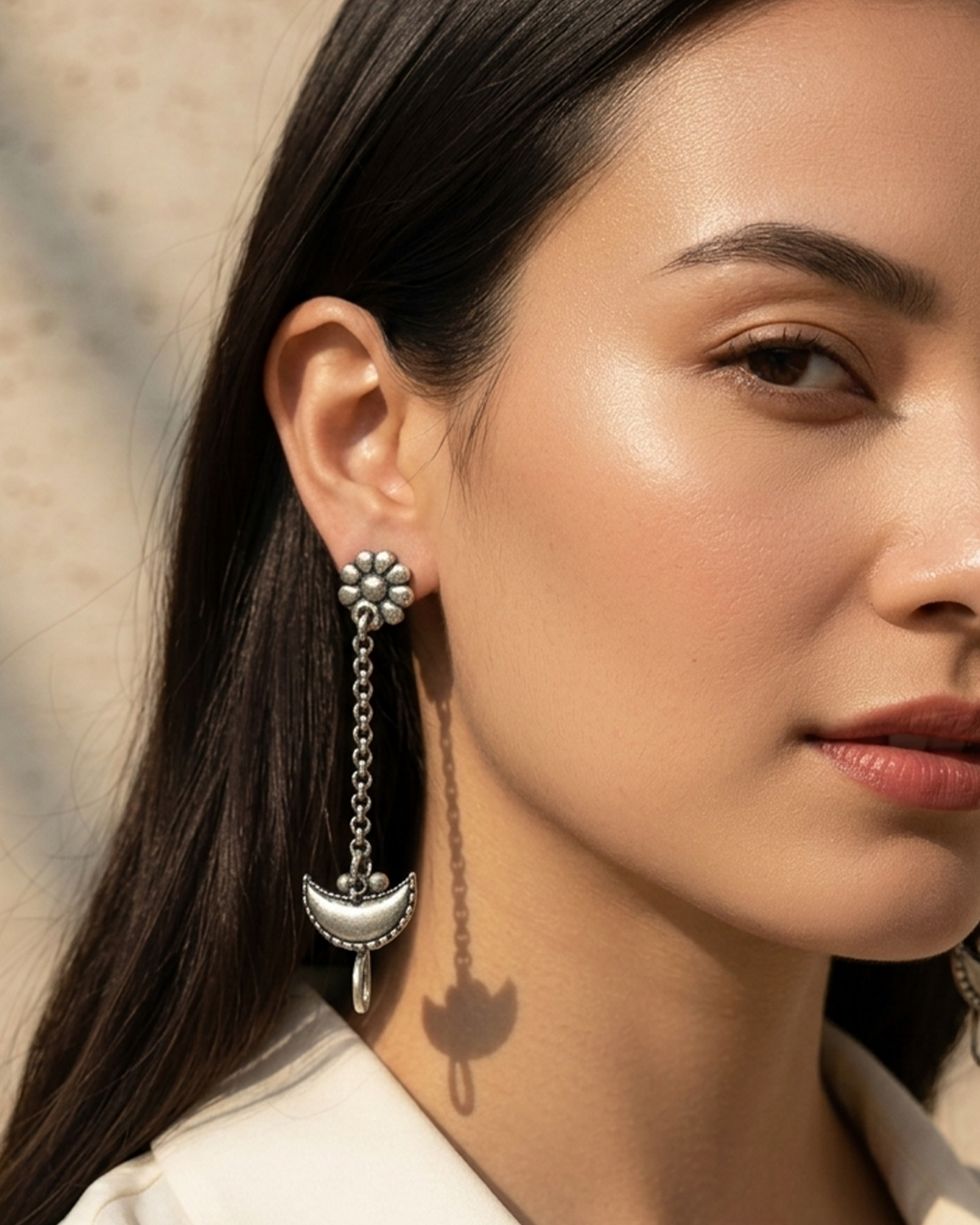 Oxidised Silver Ear Cuff