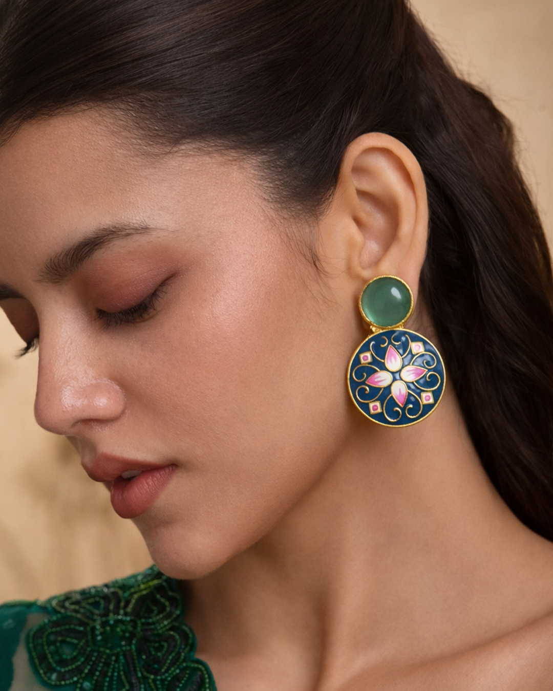 Hand Painted Earring