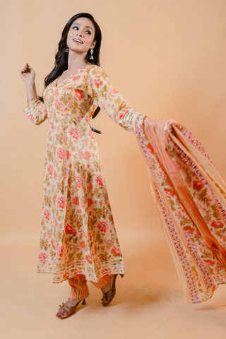 Frozi Anarkali Set