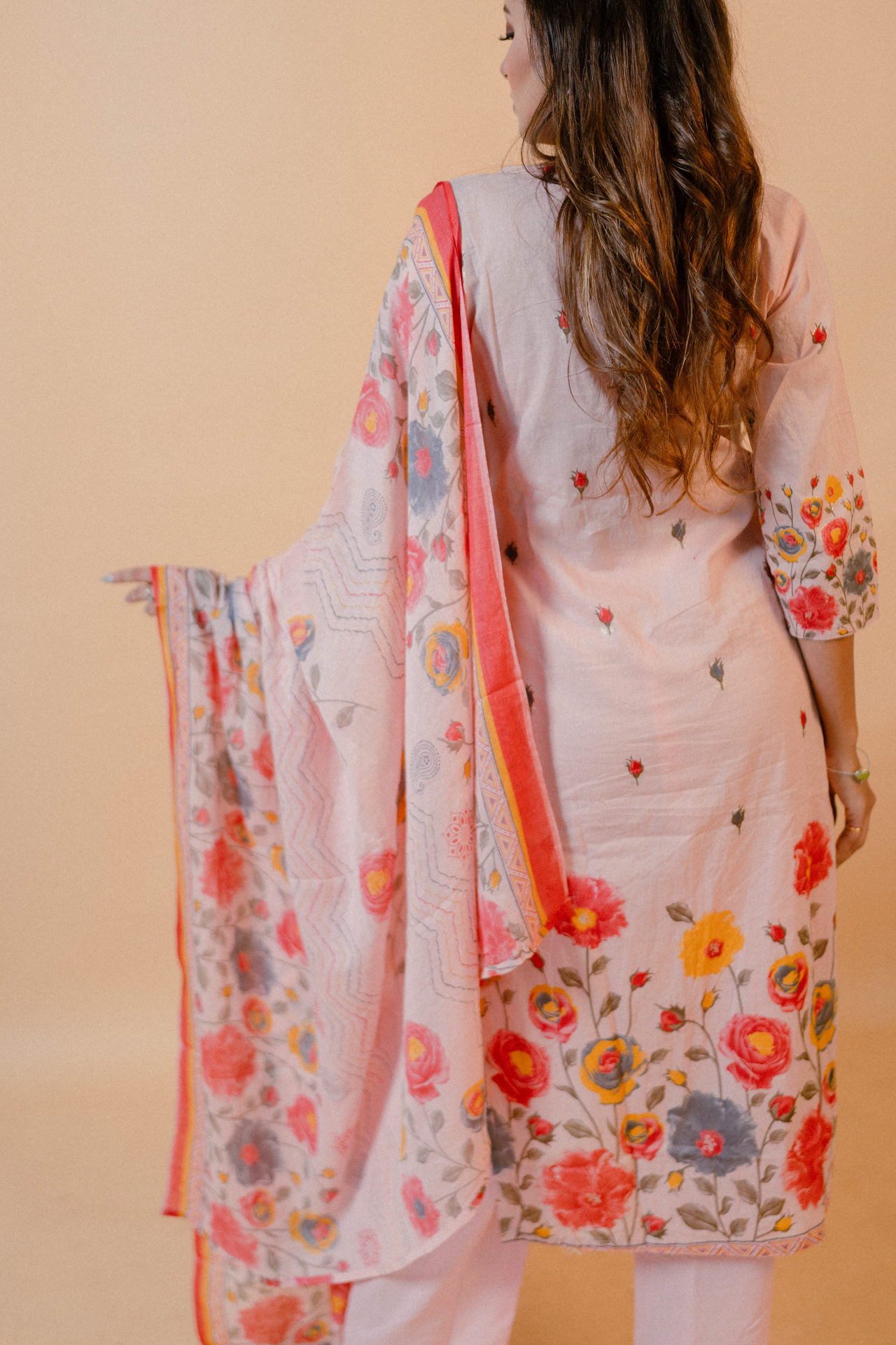 Straight Kurta Set with Dupatta