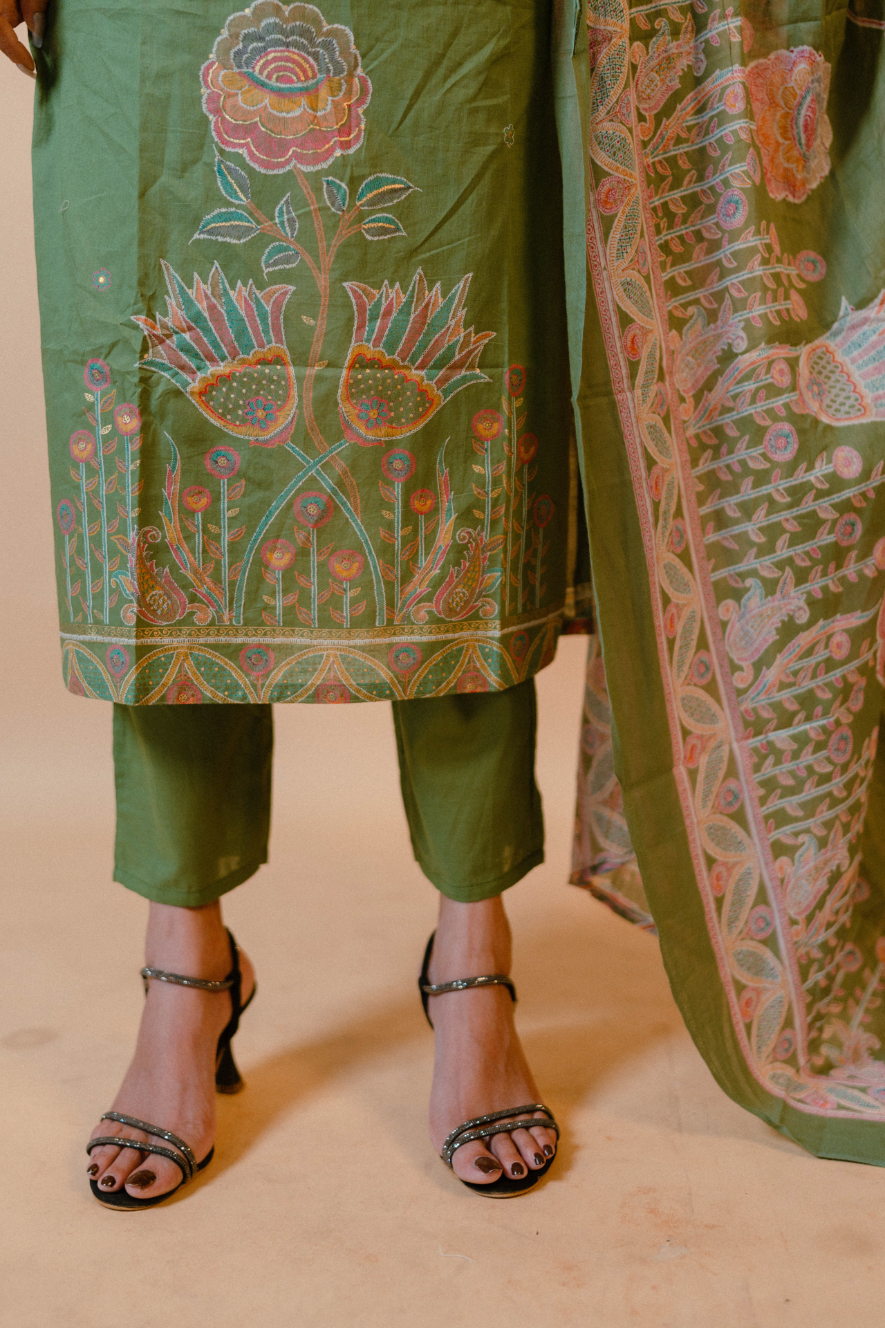 Straight Kurta Set with Dupatta