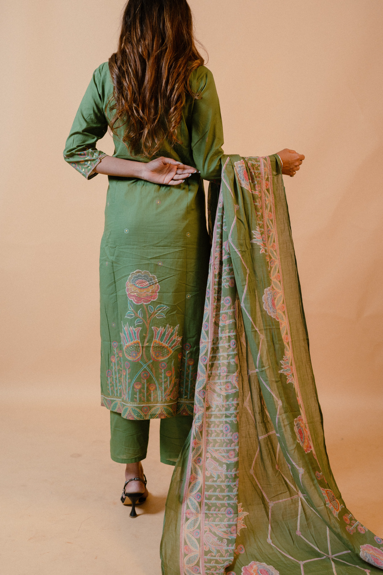 Straight Kurta Set with Dupatta