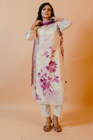 White Straight Kurta