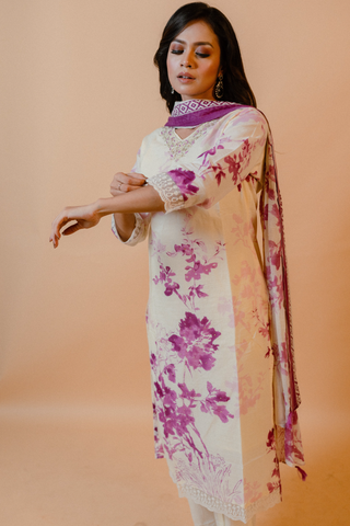 White Straight Kurta