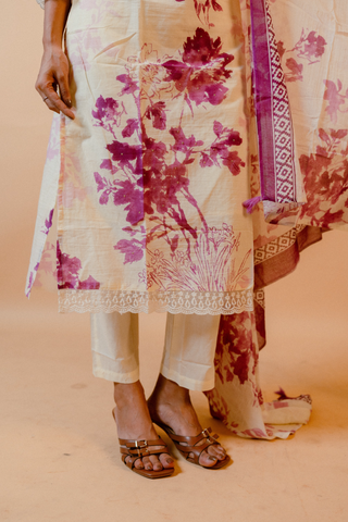 White Straight Kurta