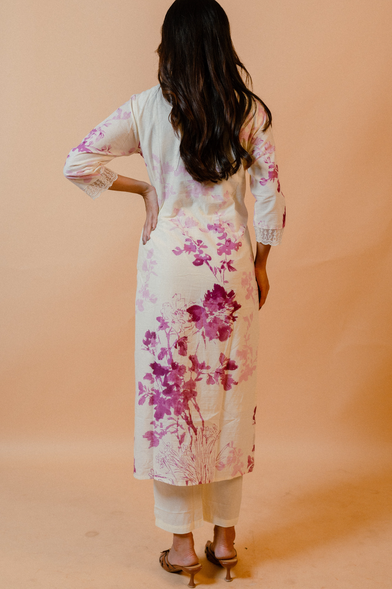 White Straight Kurta