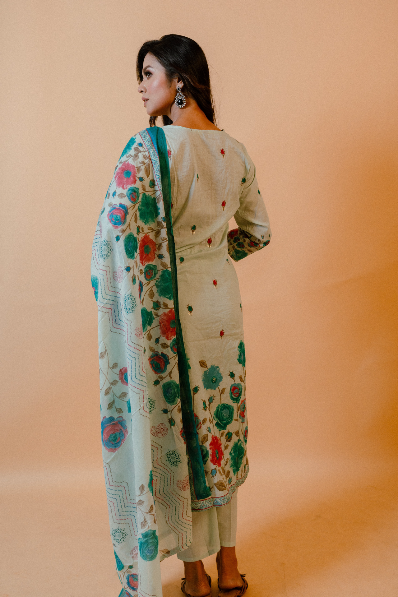 Straight Kurta Set with Dupatta