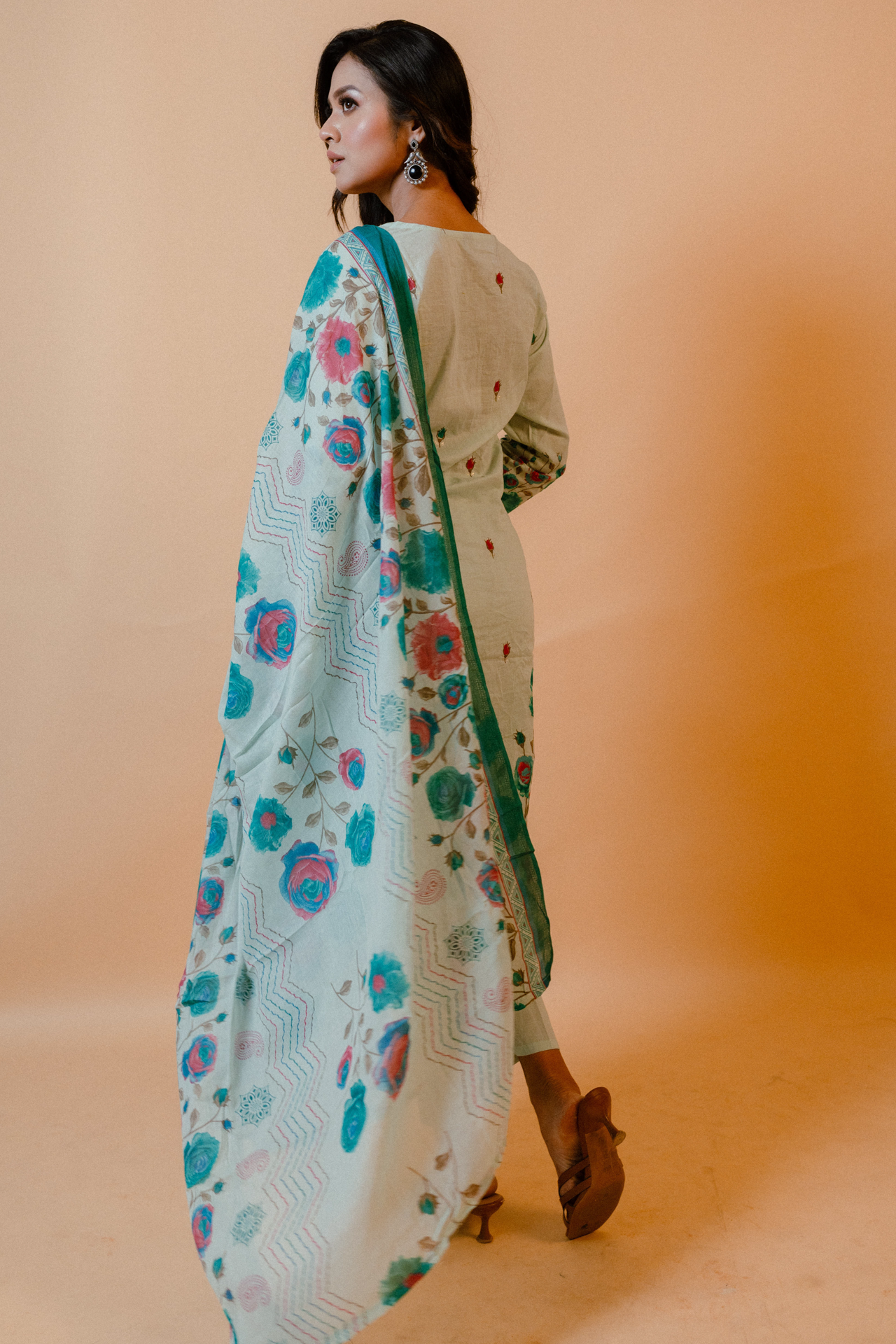 Straight Kurta Set with Dupatta