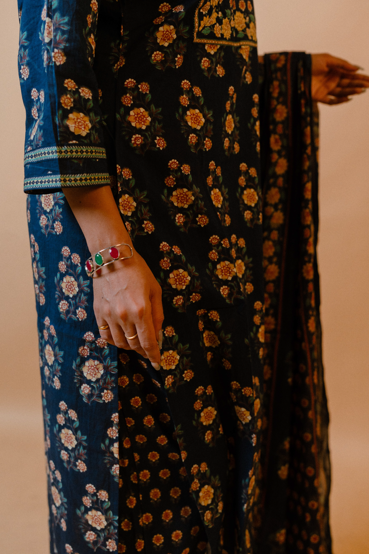 Printed Straight Kurta Set