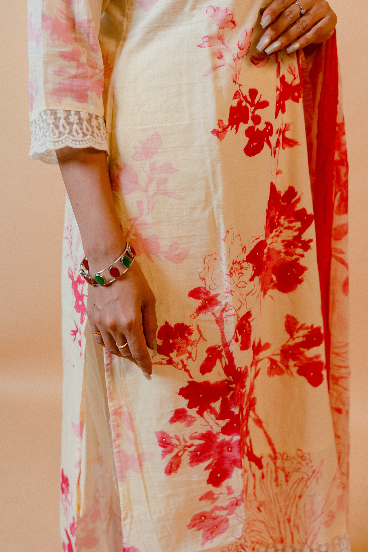 White Straight Kurta