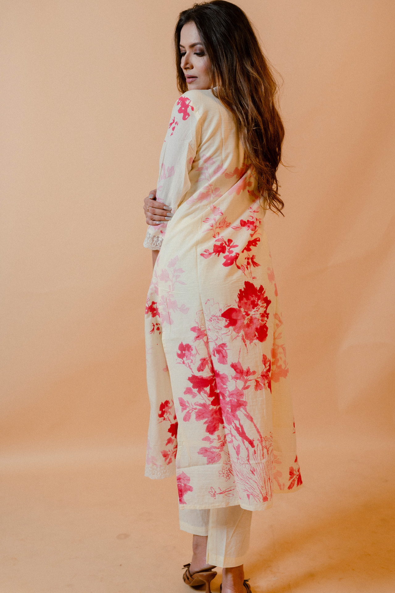 White Straight Kurta