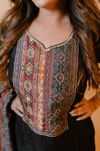 Straight Kurta Set With Dupatta