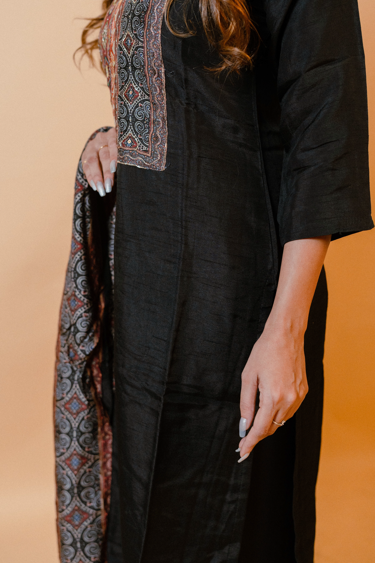 Straight Kurta Set With Dupatta