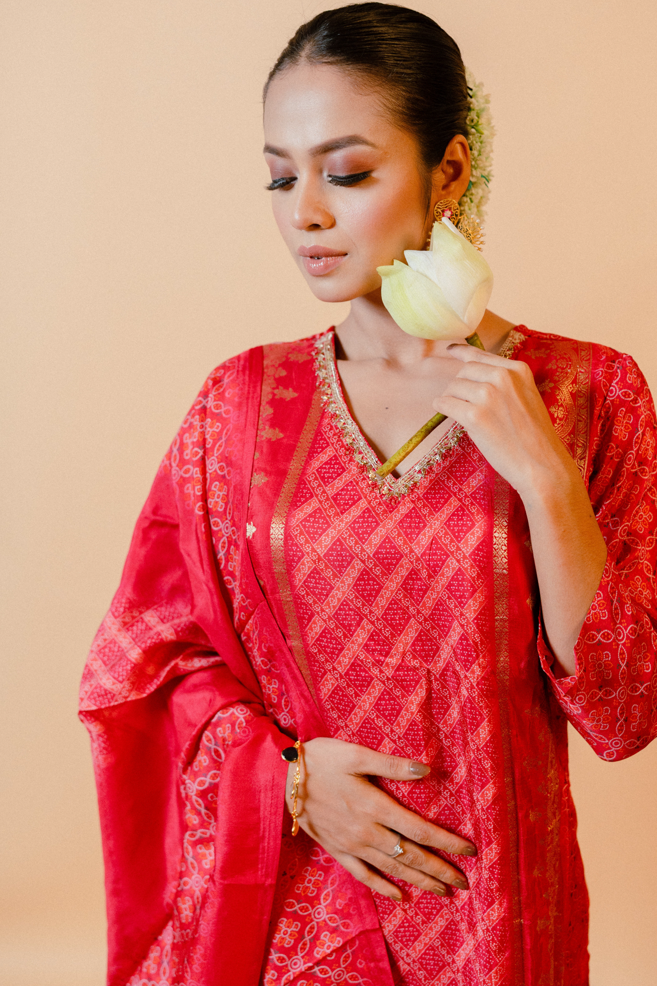 Pink Salwar Suit with Dupatta