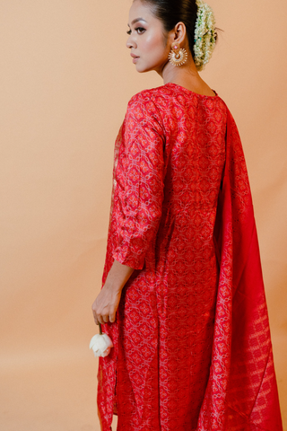 Pink Salwar Suit with Dupatta