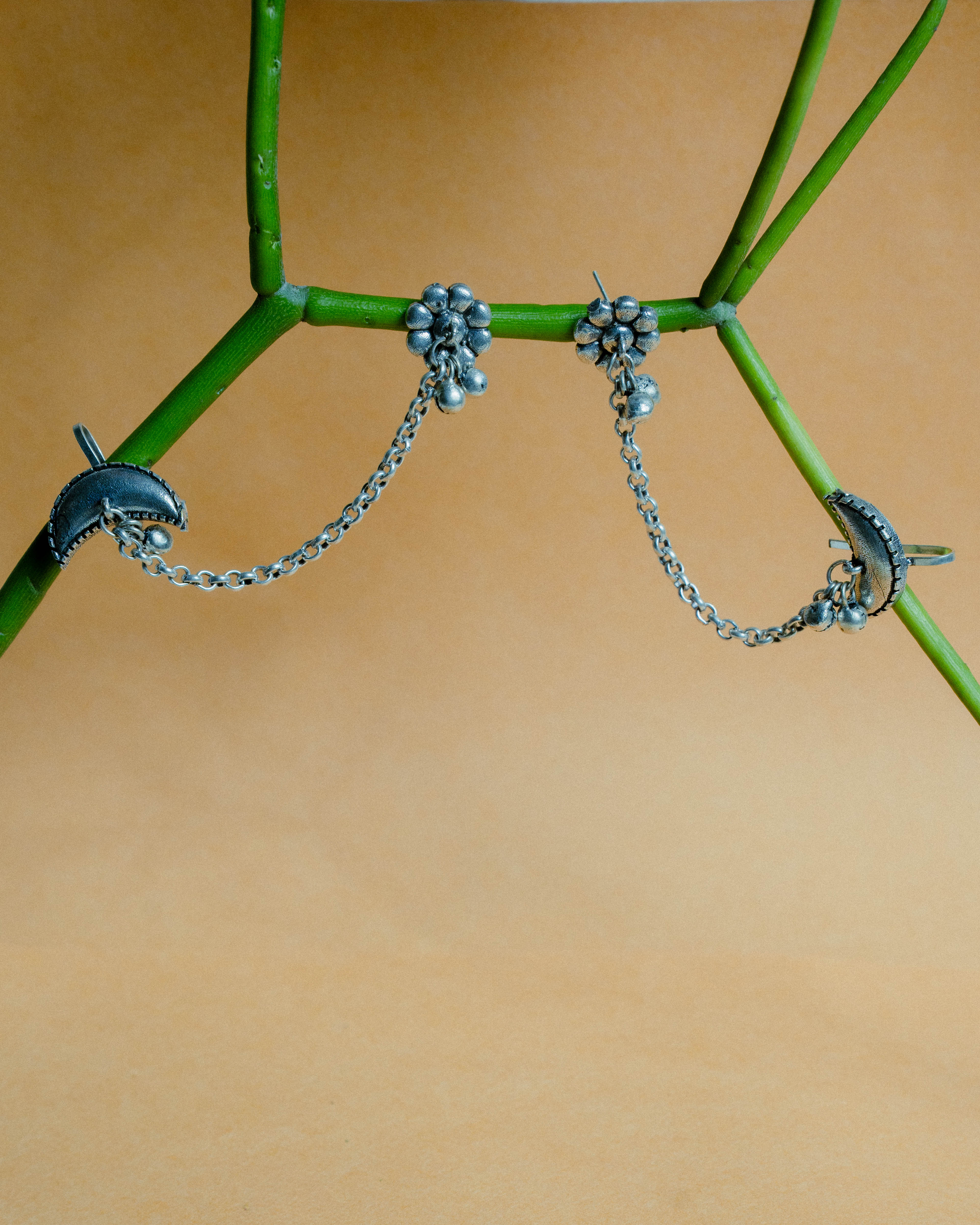 Oxidised Silver Ear Cuff