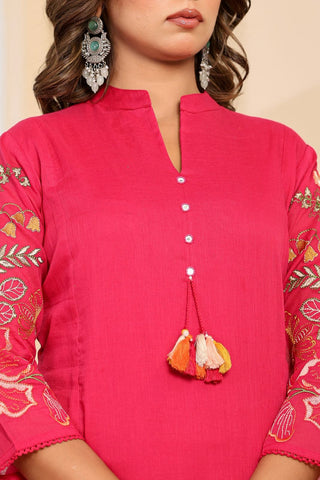 Mulmul Cotton Embroidery Set